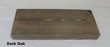 Rustic floating shelves solid wood handmade shelf invisible brackets