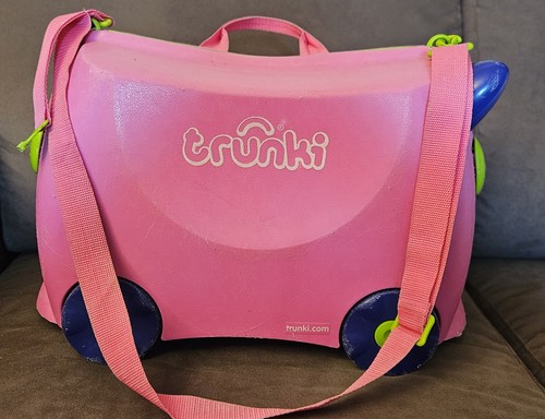 Trunki pink ride pull along - pink, ride-on/pull-along