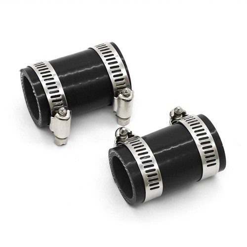 New rubber exhaust hose - exhaust, clamps