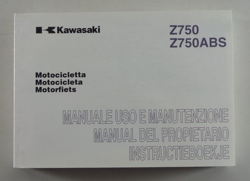Manual kawasaki 750 z - z,