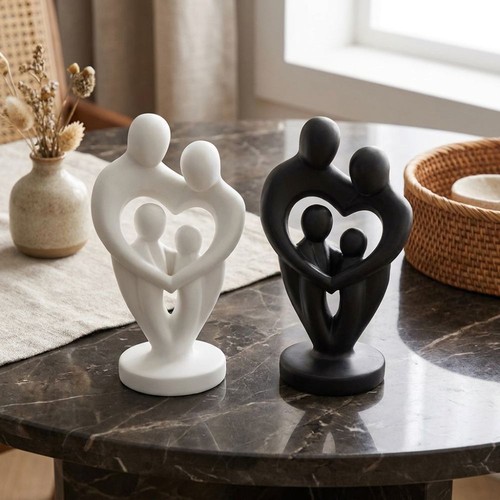 Abstract family sculpture - abstract,