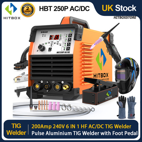 Hitbox 200a 6in1 tig - 6in1, ac/dc