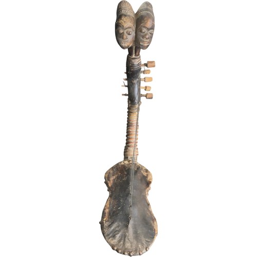 Wooden african bow harp - wooden,