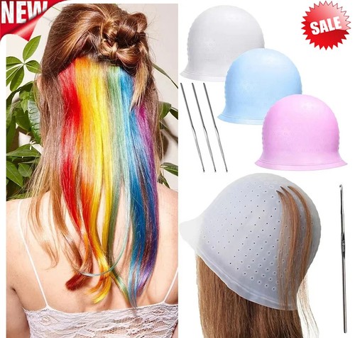 Random reusable cap hair - random,