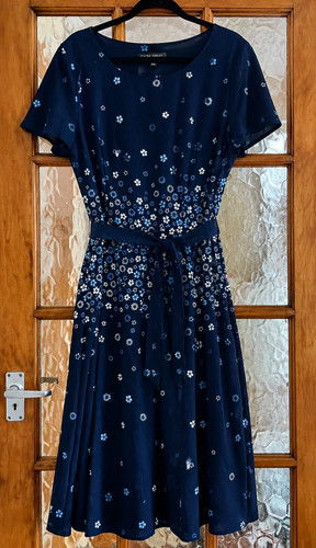 Laura ashley navy blue - ashley, floral
