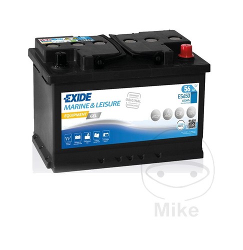 Exide gel battery 12v 56ah - exide,