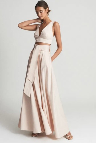 Reiss gigi skirt and - top, size