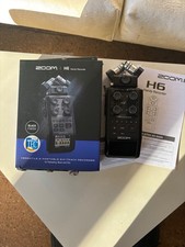Zoom H6 Portable Six Track Recorder
