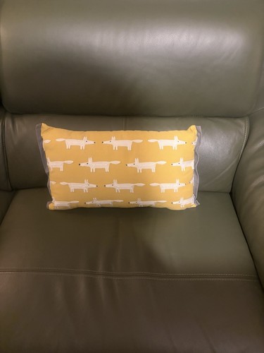 Yellow scion mrfox - mrfox, cushion