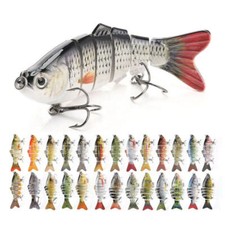 Fishing lures Multi Jointed Realistic Pike Predator Spinner Swimbait Lure Bait