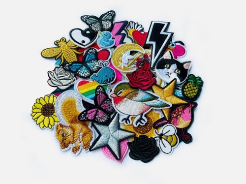 Small patches iron - small, on,
