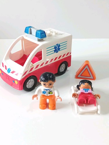 Lego duplo ambulance with - lego,