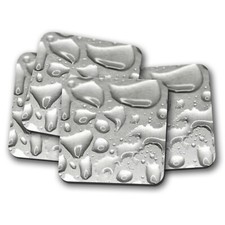 4 Set - Liquid Metal Coaster -