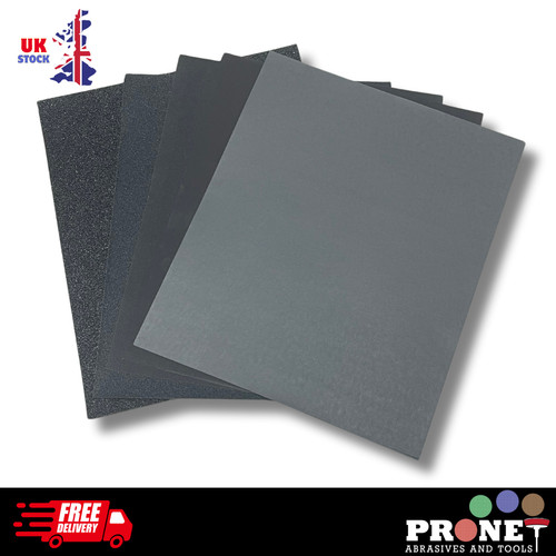 Wet and dry sandpaper sheets - sandpaper,