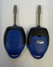1 X FORD TRANSIT 3 BUTTON REMOTE KEY FOB MK7 TIPPER VAN BLUE TESTED & WORKING
