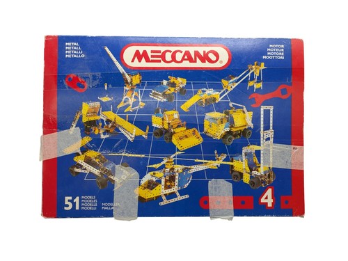 Boxed vintage meccano 4 - no.,