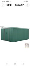 Outsunny 11.3x9.2ft Steel