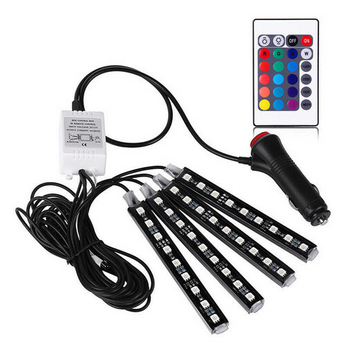 Waterproof rgb led under - 4x,