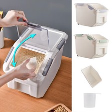 Large Kitchen Rice Dispenser Container Cereal Box Dry Food Grain Storage 5/10KG