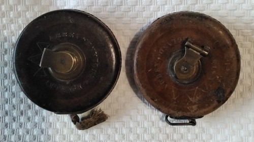 Vintage tape measures - x,