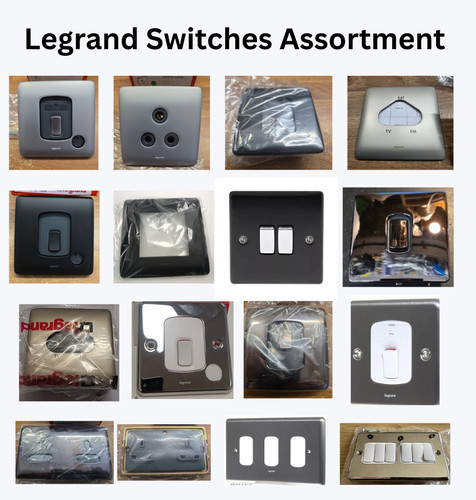 Legrand switches assortment - switches,