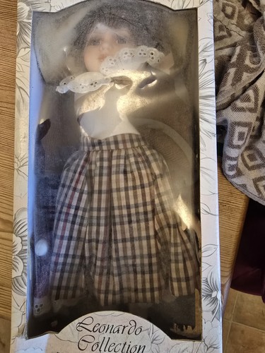 Leonardo porcelain doll - doll, both