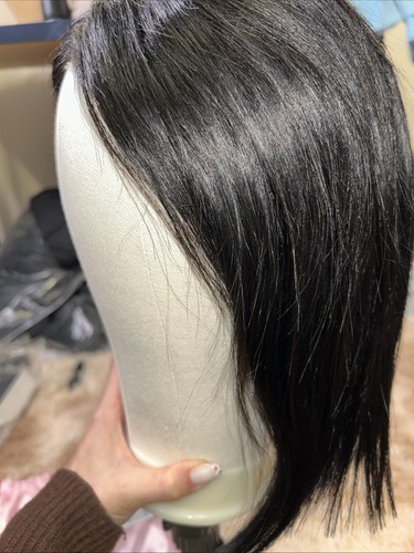 100 human hair wig - human, 12