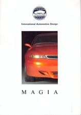Lancia Dedra integrale-based MAGIA by IAD colour brochure English text