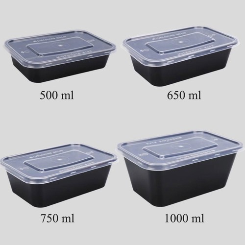 Plastic food containers - food, with