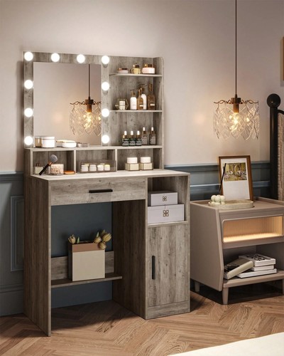Vanity dressing table with - table, 10
