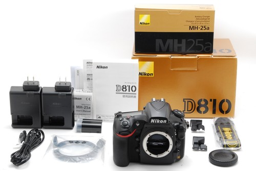 Top mint nikon d810 body - nikon,