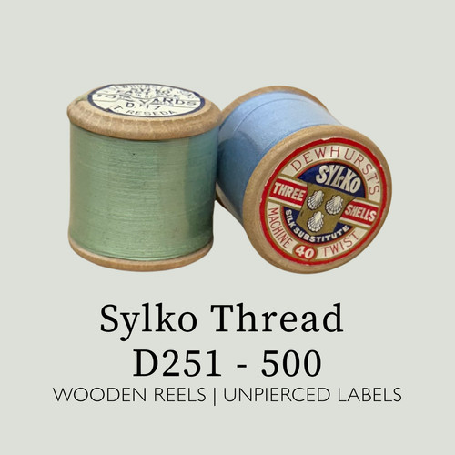 Dewhurst sylko wooden reels - -,