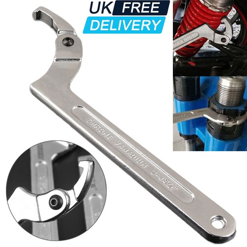 Adjustable hook wrench - adjustable, c
