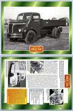 Berliet GLC6 - 1952 - Flatbeds & Tippers Atlas Trucks Maxi Card