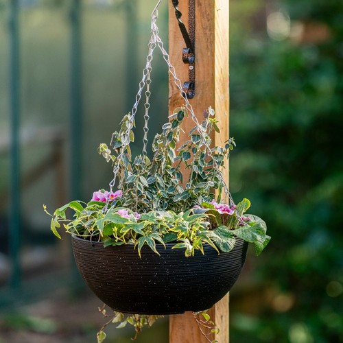 Flecked stone effect hanging - stone,