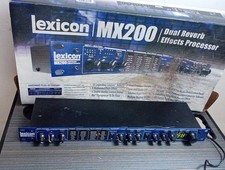 Lexicon MX200 Dual Reverb Effects Processor Live Use 19" 1U Rack Power Adapter