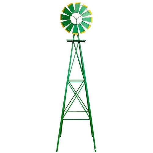 8ft windmill garden - garden, decoration