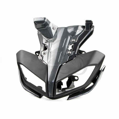 Carbon firber front headlight - carbon,