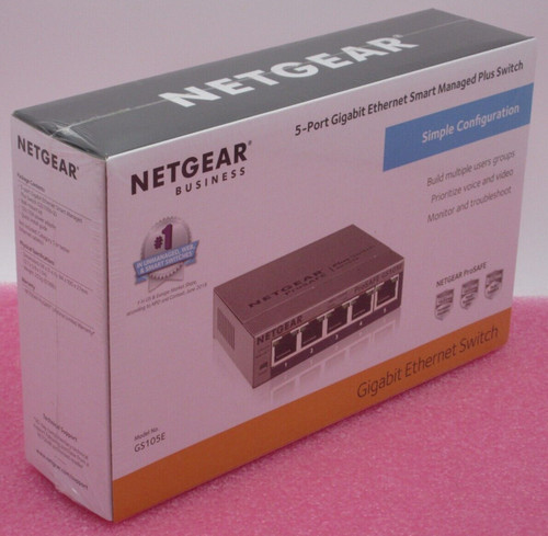 New netgear gs105ev2 prosafe - new,