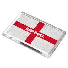 FRIDGE MAGNET - Red Bull - St George Cross/England Flag