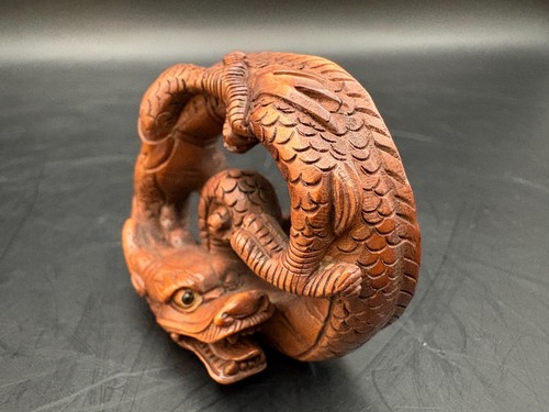 Japanese antique boxwood - antique,
