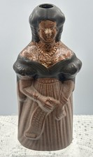 Denby Pottery Queen Victoria Reproduced Reform Flask 1960s.