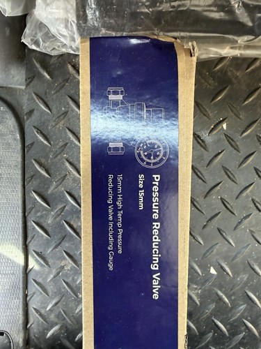 Pressure reducing valve 15mm - pressure,