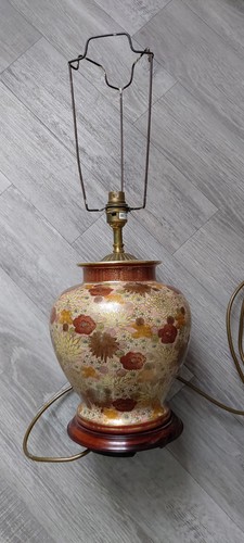 Satsuma vase converted into - satsuma,