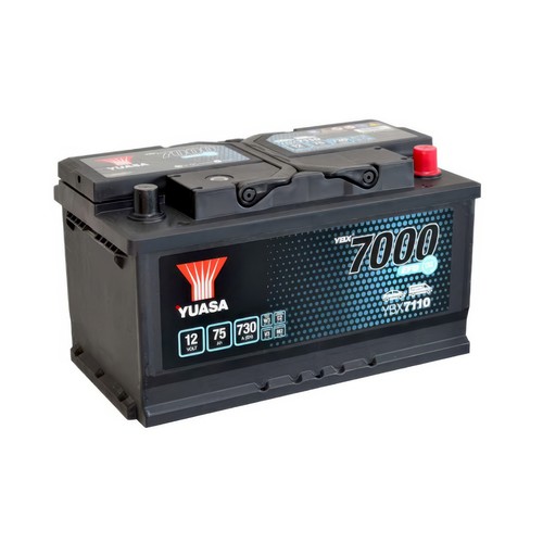 Yuasa car battery ybx7110 12v - yuasa,