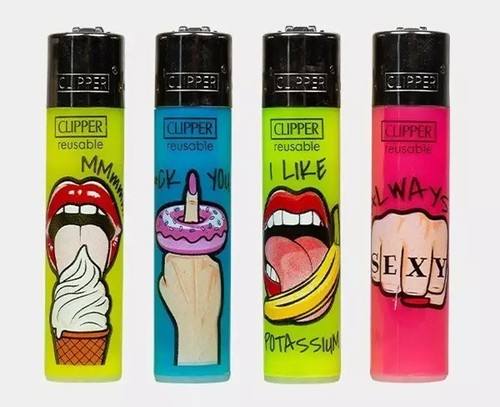 Rare sexy clipper lighters - x,