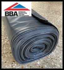 Metre wide black damp proof - black,