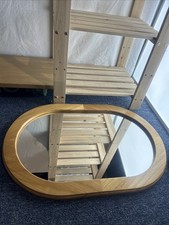 Vintage Pine Oval Bathroom