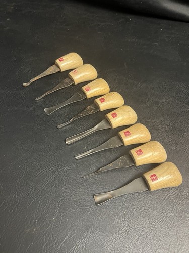 Lot flexcut carving tools - of,