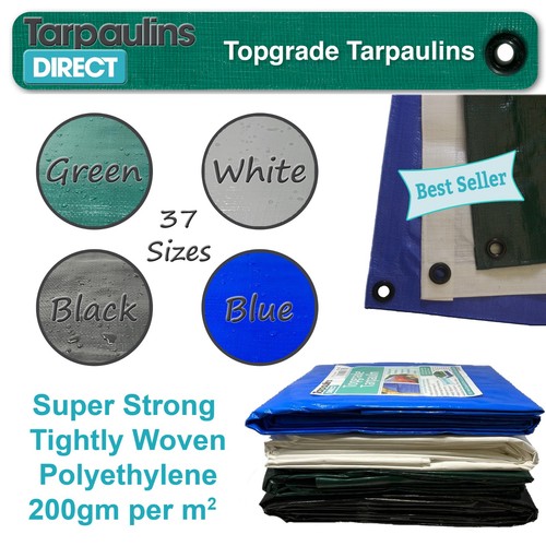 Topgrade tarpaulin 200gsm - tarpaulin,